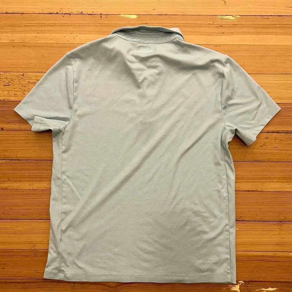 J. Crew performance polo shirt with COOLMAX technology. Size L.